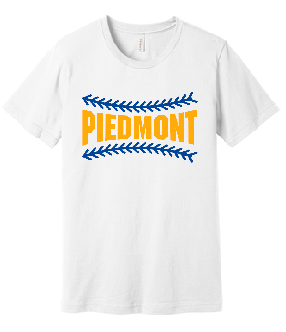 Piedmont Softball Adult T-shirt 3