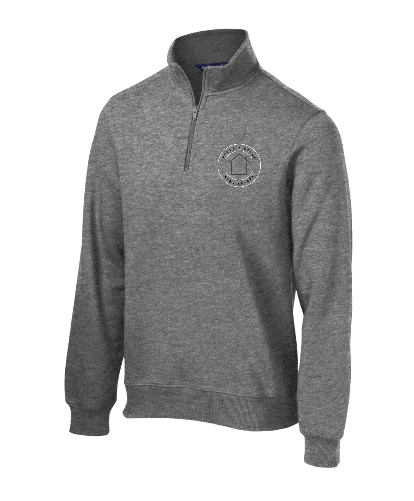 Porch & Gable Adult Sport-Tek 1/4 Zip Sweatshirt