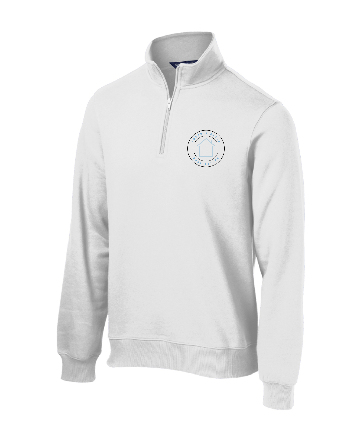 Porch & Gable Adult Sport-Tek 1/4 Zip Sweatshirt