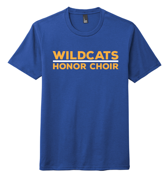 Wildcats Honor Choir Adult T-Shirt