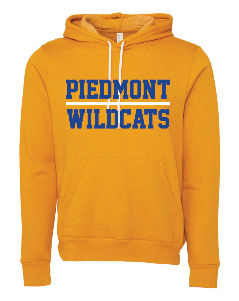 Piedmont Wildcats Adult Hoodie 5