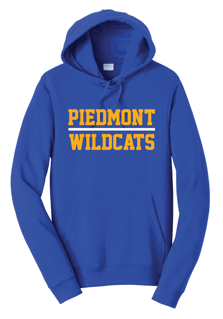 Piedmont Wildcats Adult Hoodie 5