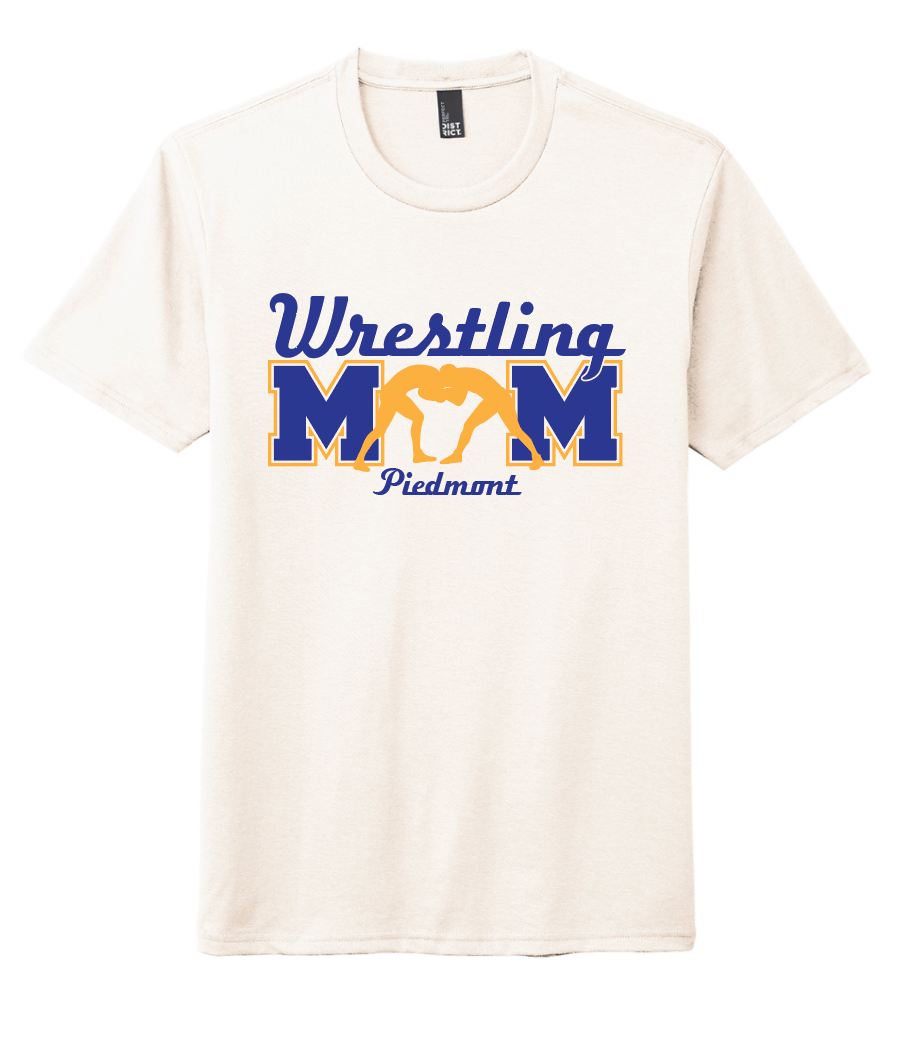 Piedmont Mom Wrestling Adult T-Shirt