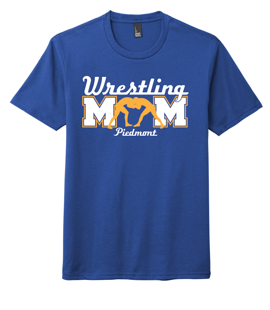 Piedmont Mom Wrestling Adult T-Shirt