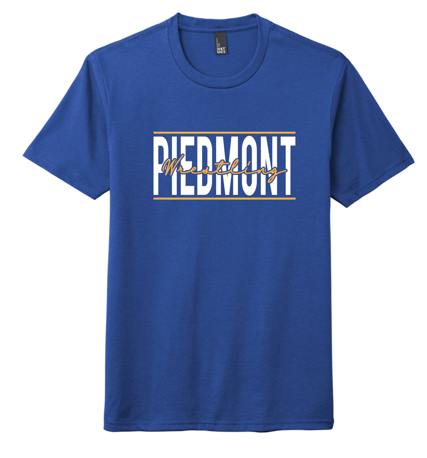 Piedmont Wrestling Overlay Adult T-Shirt