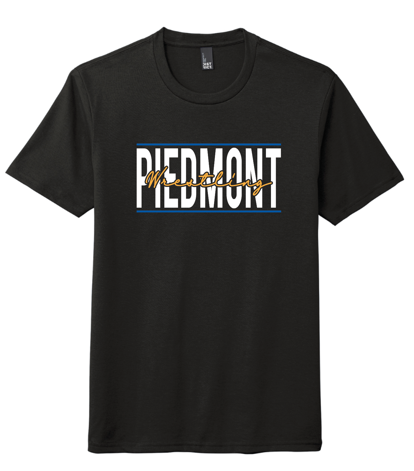 Piedmont Wrestling Overlay Adult T-Shirt