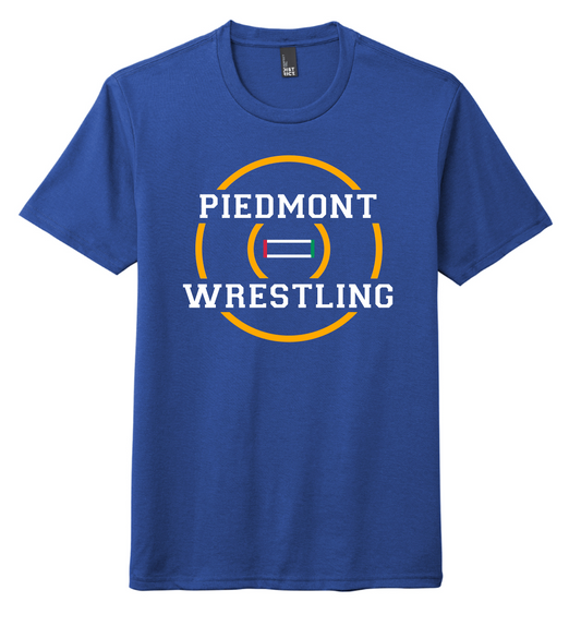 Piedmont Wrestling Mat Adult T-Shirt