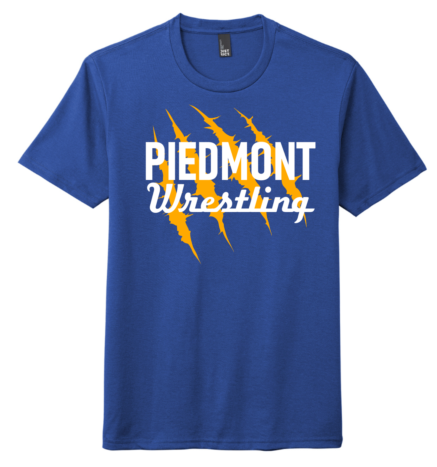 Piedmont Claws Wrestling Adult T-Shirt