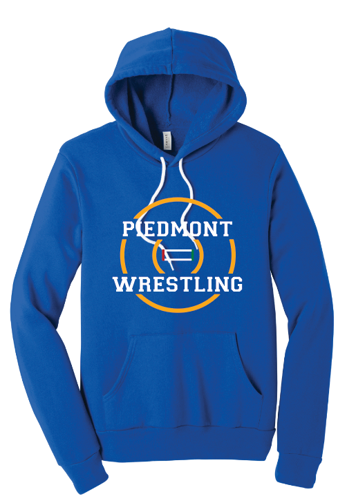 Piedmont Wrestling Mat Adult Hoodie