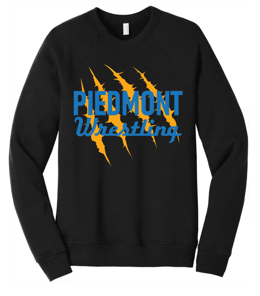 Piedmont Wrestling Claw Crewneck Sweatshirt