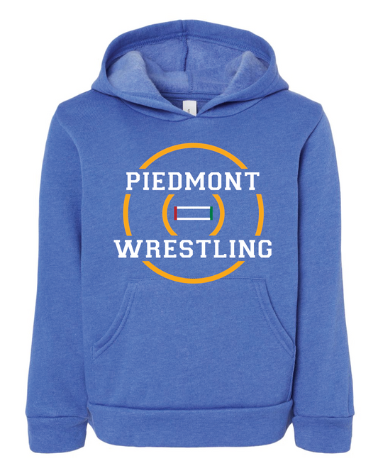 Piedmont Wrestling Mat Tiny Fans Hoodie