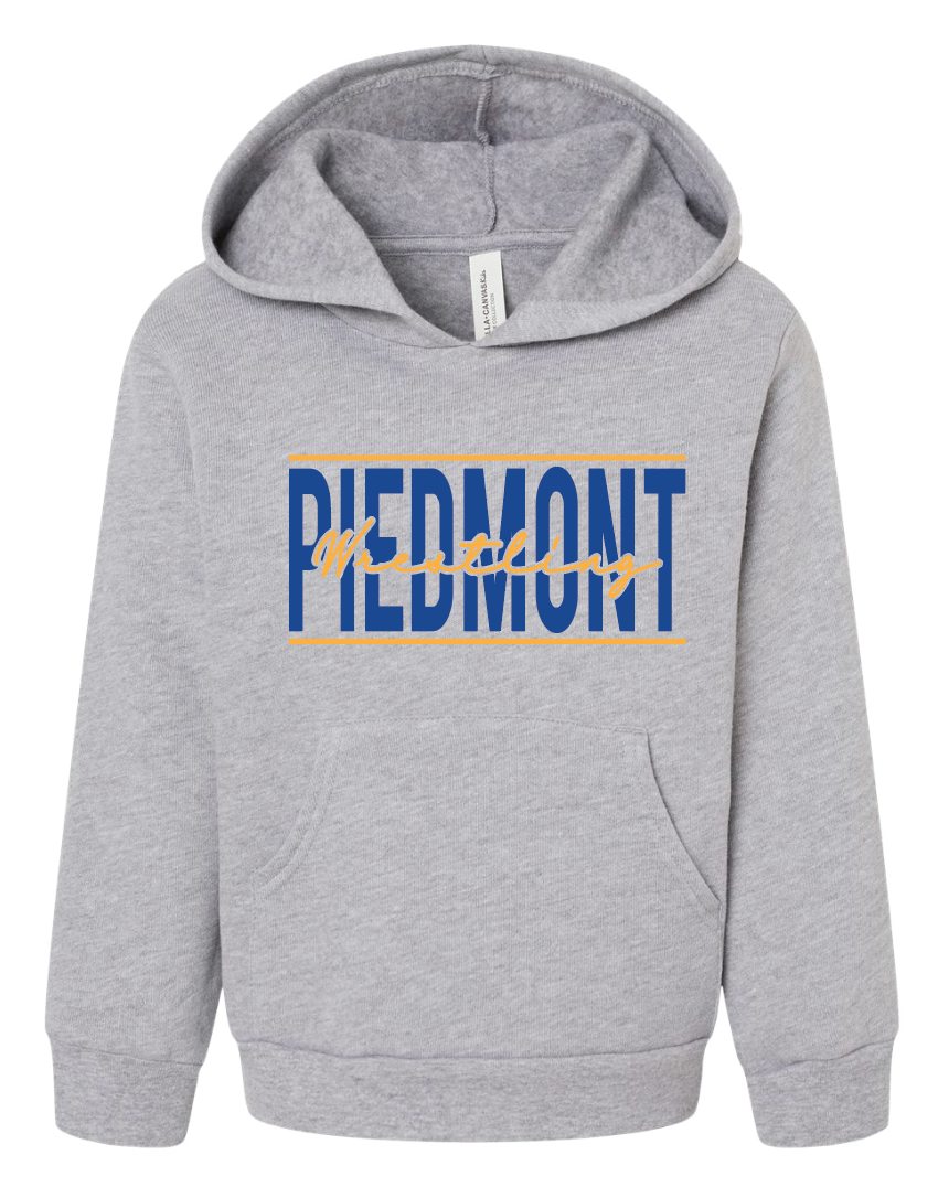 Piedmont Wrestling Overlay Tiny Fans Hoodie