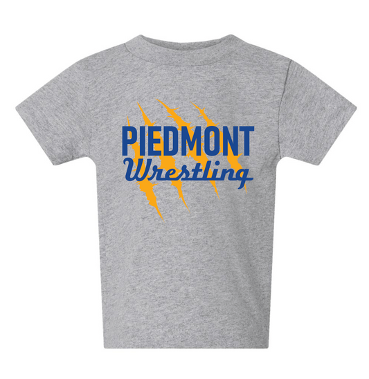 Piedmont Wrestling Claws Tiny Fans T-Shirt