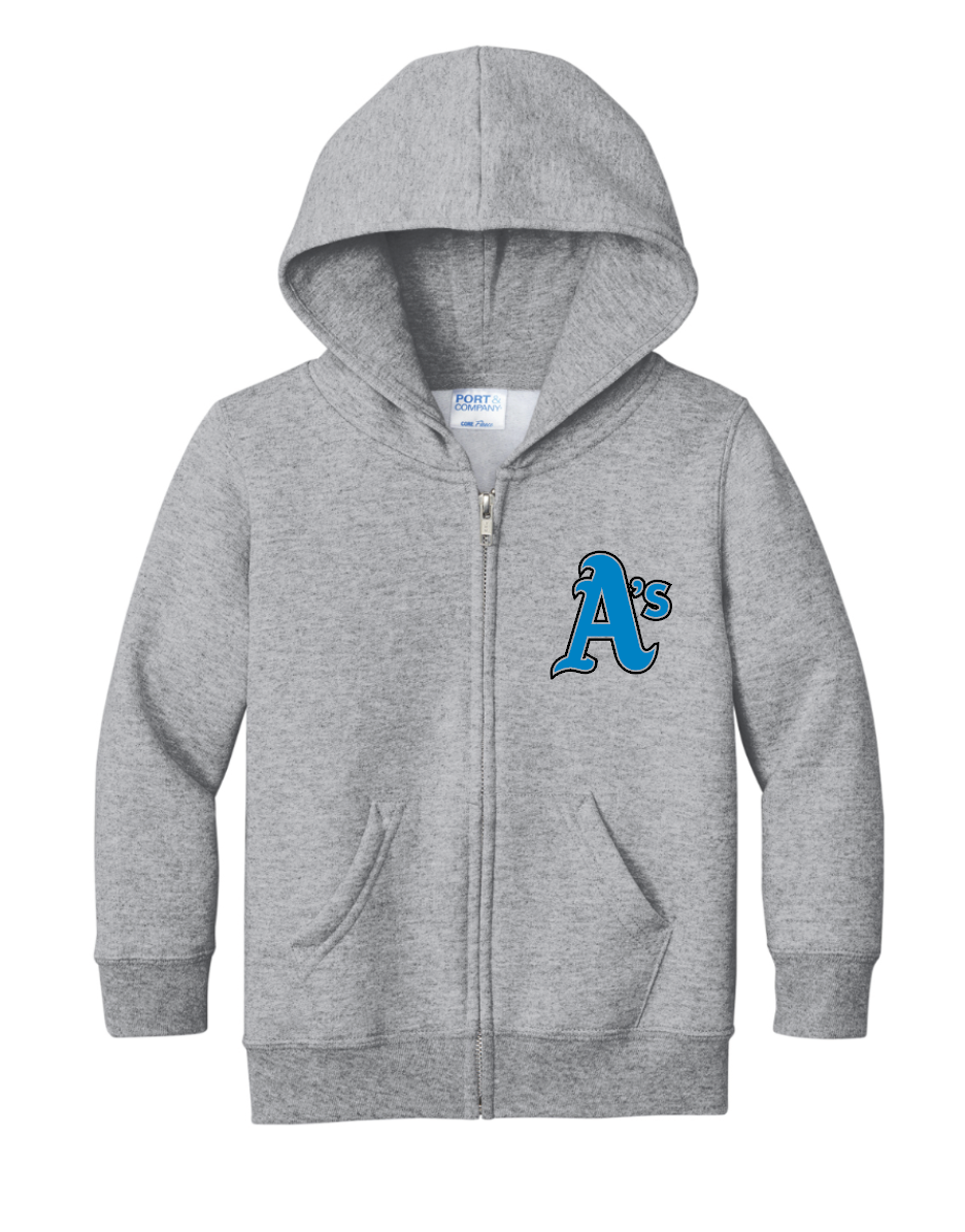 OAS A's ZIP TINY FAN Hoodie