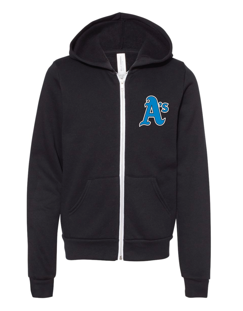 OAS A's ZIP ADULT Hoodie