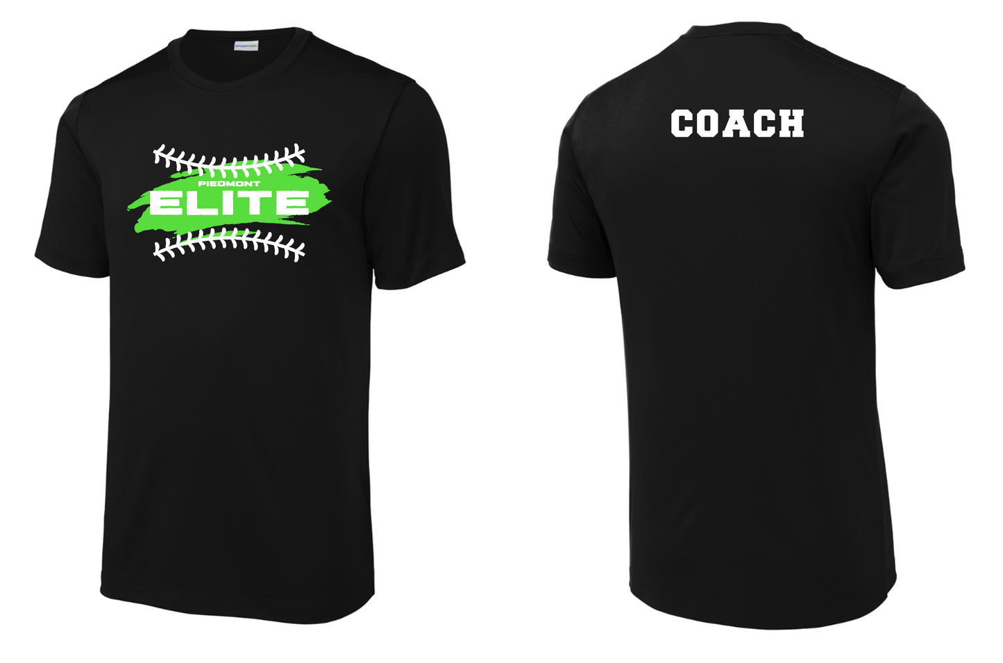 PIEDMONT ELITE T-BALL PERFORMANCE ADULT / COACH TEE