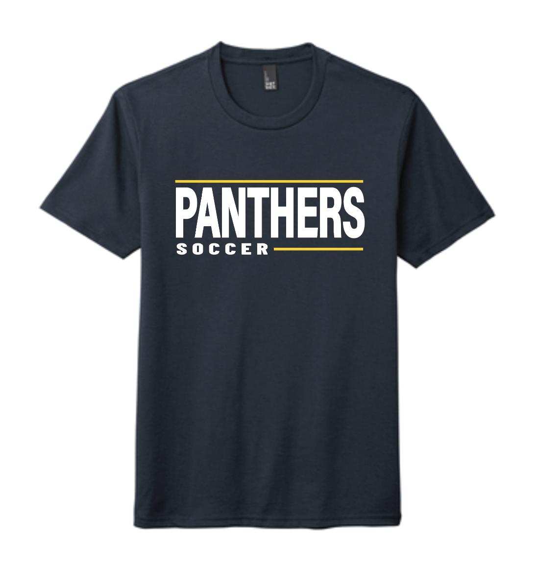 PANTHERS SOCCER LINES TEE Adult T-Shirt