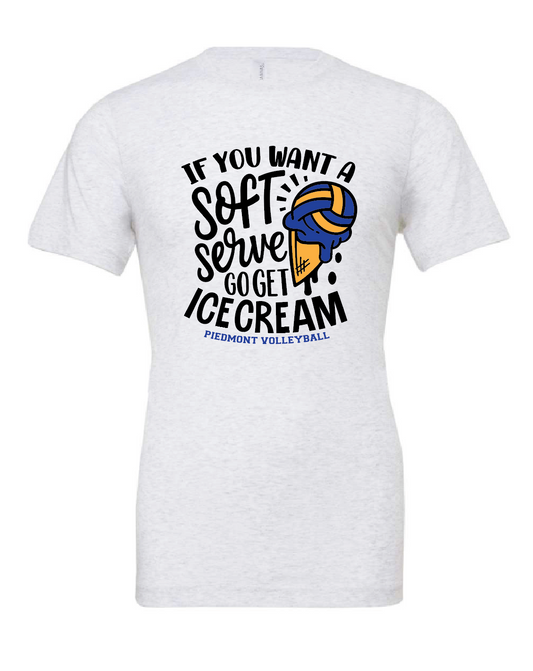 Piedmont V-Ball Soft Serve YouthT-Shirt